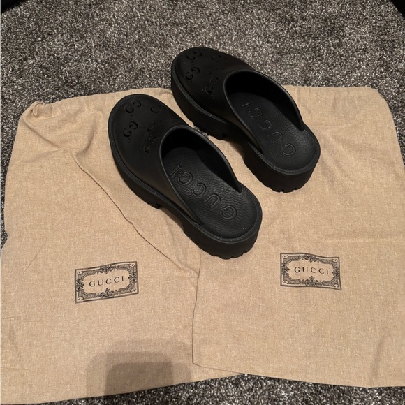 Gucci rubber mules - Picture 2 of 5